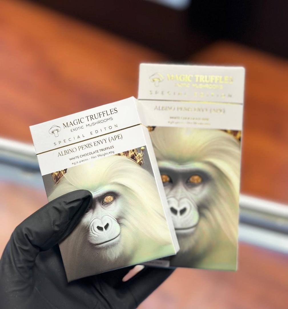 Albino Penis Envy (APE) White Chocolate Bar – Magic Truffles Special Edition