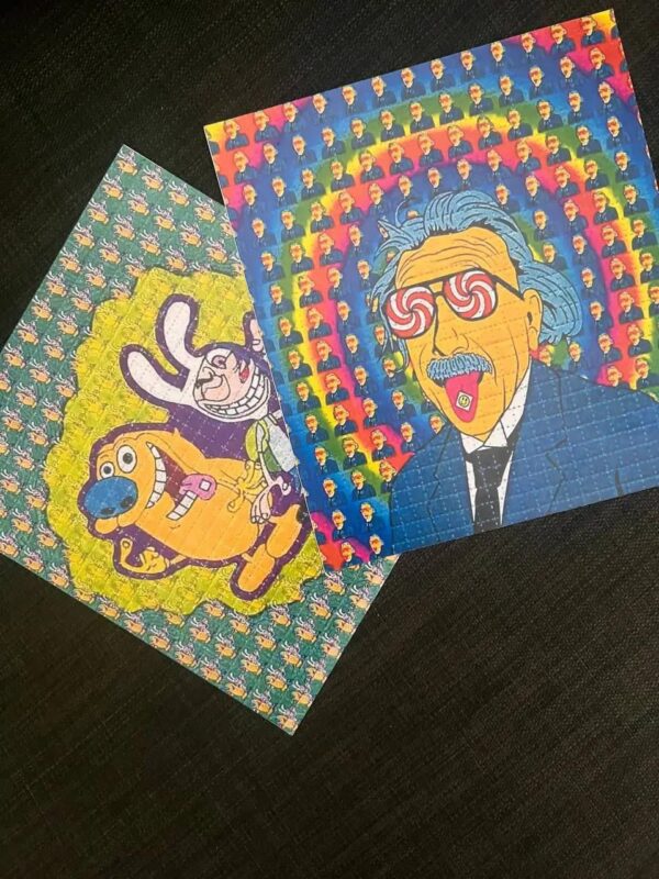 Dive into the heart of 1960s counterculture with this premium Grateful Dead-inspired LSD blotter art print. Celebrated in psychedelic history